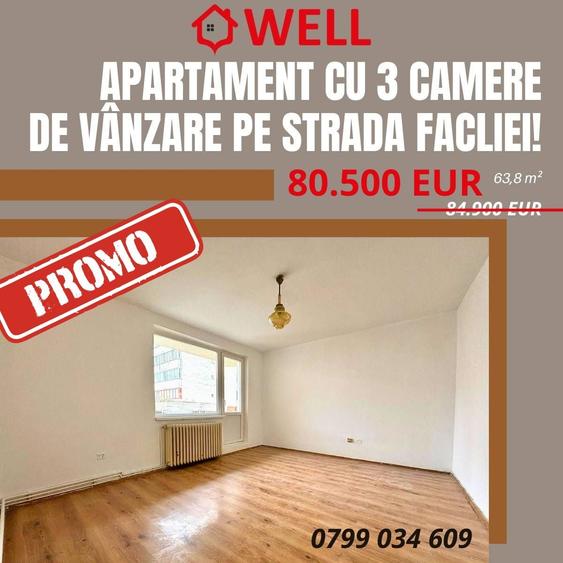 Apartament cu 3 camere în Simeria