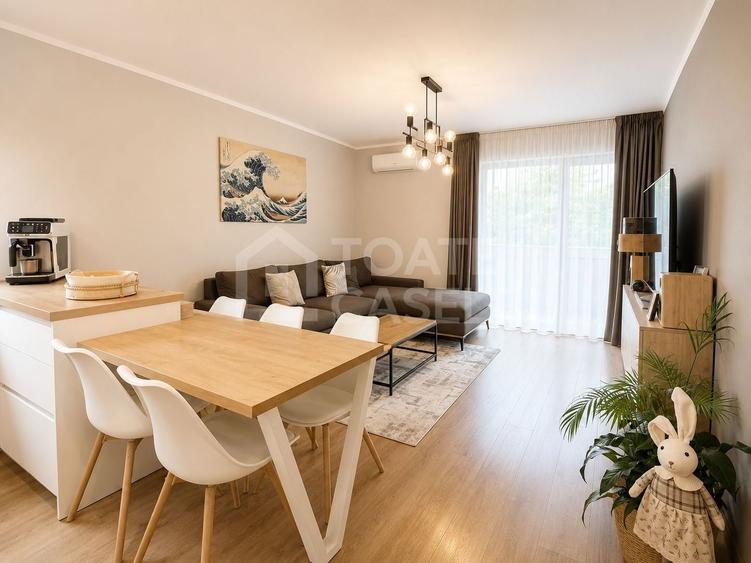 Apartament cu 3 camere decomandat, mobilat în Europa
