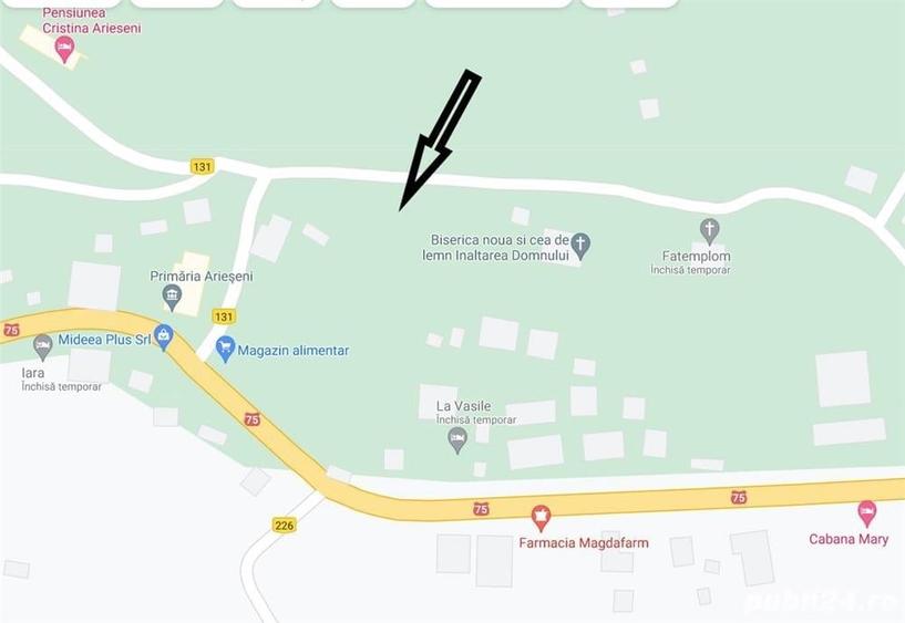 Teren de 410 mp, în Arieșeni