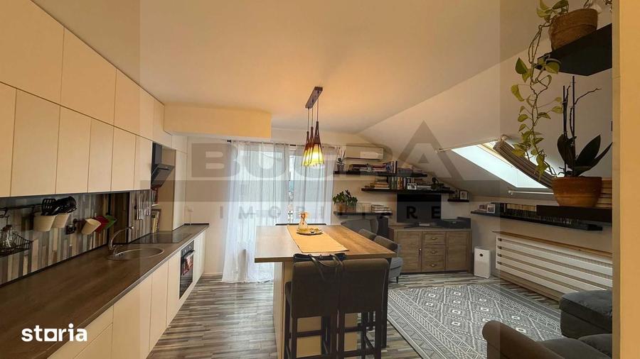 Apartament 2 camere, 52mp, 2 terase, parcare, zona Edgar Quinet - 2