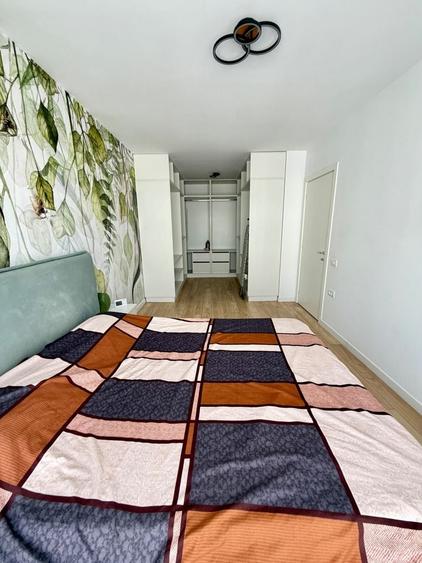 Apartament cu 2 camere semidecomandat, mobilat în Pipera