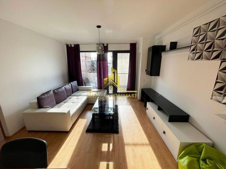 Apartament cu 2 camere semidecomandat, mobilat în Europa