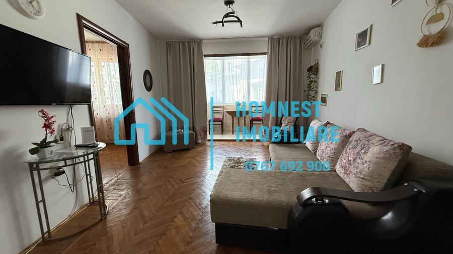 Apartament cu 2 camere semidecomandat, mobilat în Calea Victoriei