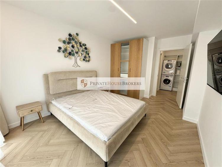 Apartament cu 2 camere semidecomandat, mobilat în Pipera