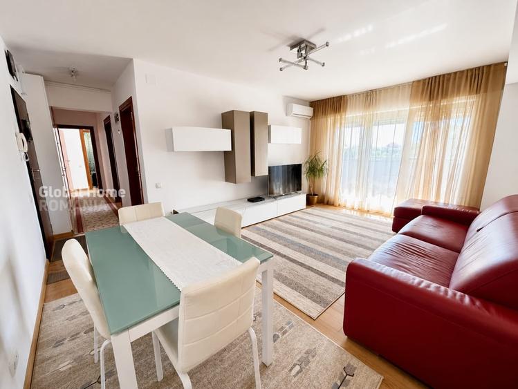 Apartament cu 3 camere decomandat, mobilat în Sisești