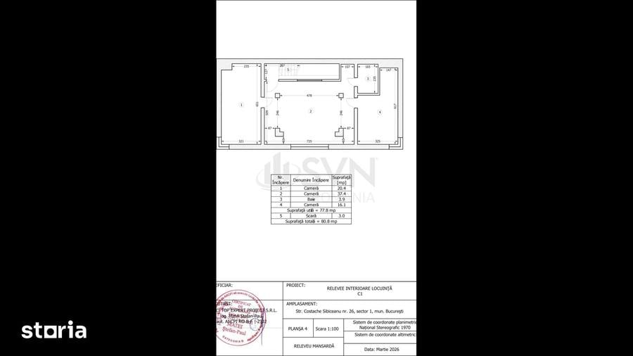 Casă cu 7 camere cu Teren 187 Mp în Grivița