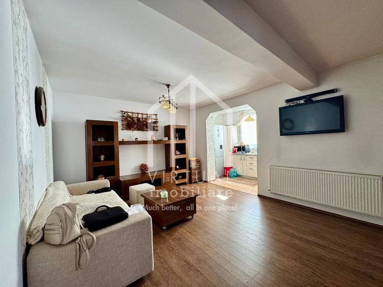 Apartament cu 3 camere, mobilat în Turnișor
