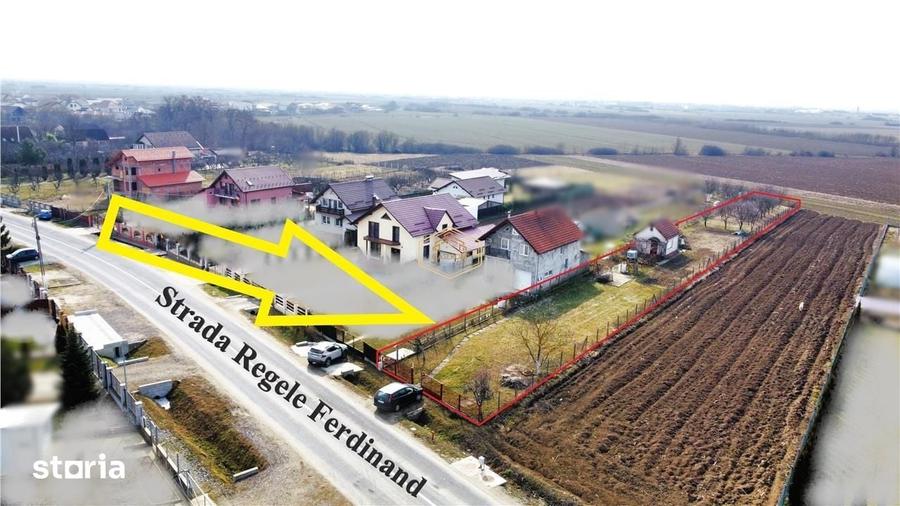 Casă cu 1 camere cu Teren 1160 Mp în Micro 17