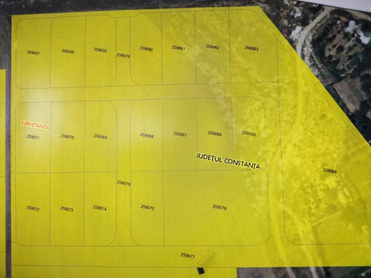 Teren Construcții intravilan de 1100 mp, în CET