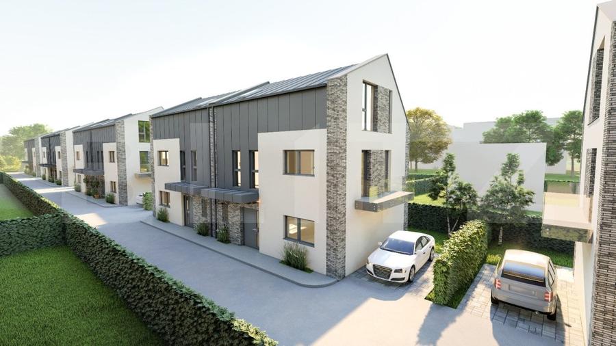 Duplex cu 4 camere cu Canalizare în Florești