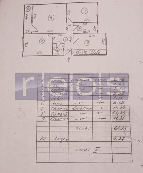 Apartament cu 3 camere decomandat în Timpuri Noi