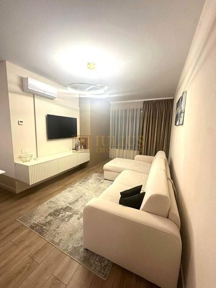 Apartament cu 2 camere semidecomandat, mobilat în Aradului
