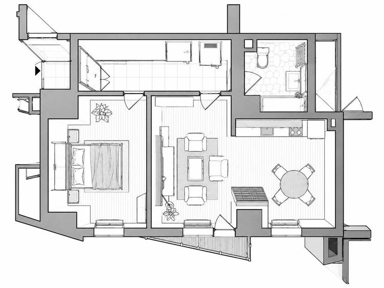 Apartament cu 2 camere decomandat în Mănăștur