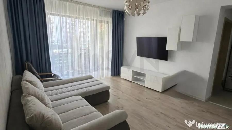 Apartament cu 2 camere semidecomandat în Băneasa