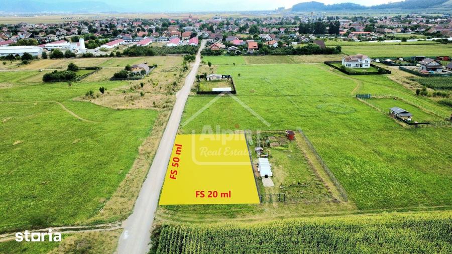 Teren de 920 mp, în Hărman