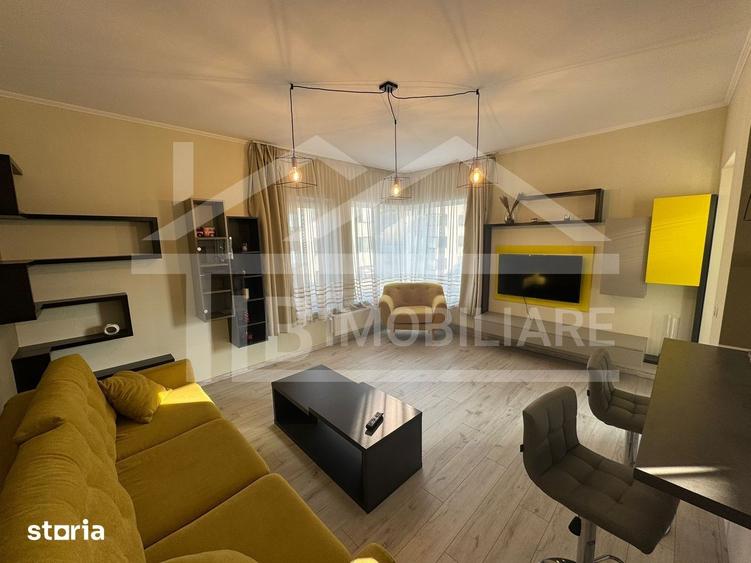 Apartament cu 2 camere, mobilat în Unirii