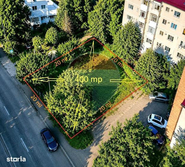 Teren de 400 mp, în Nord