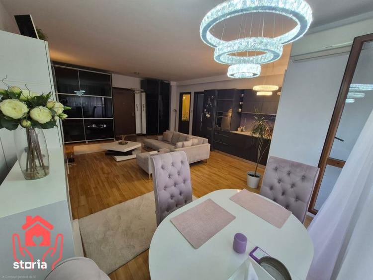 Apartament cu 2 camere, mobilat în Băneasa