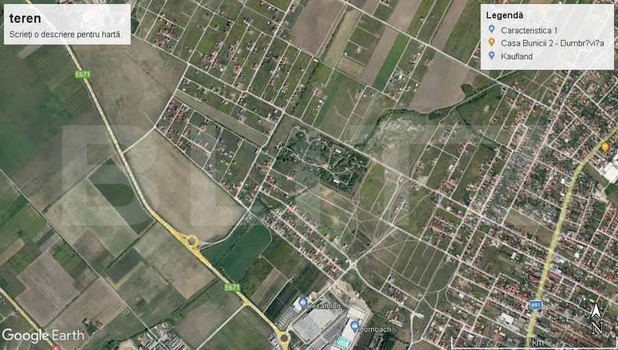 Teren Construcții intravilan de 50000 mp, în Dumbrăvița