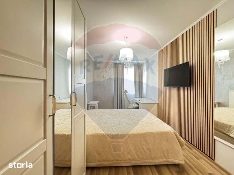 Apartament cu 3 camere, mobilat în Văcăresti