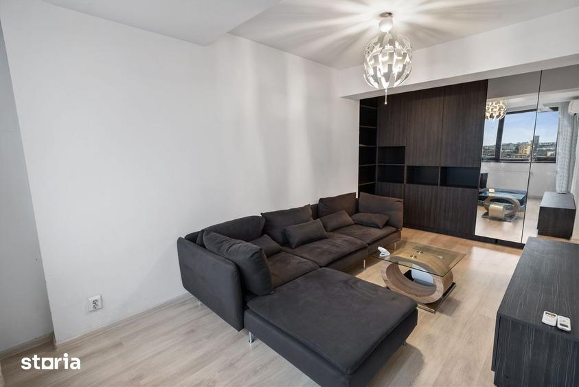 Apartament cu 2 camere, mobilat în Regie