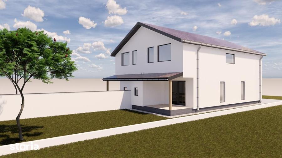 Duplex 4 camere, 100 mp utili, 10 mp terasa, 305 mp teren - Sag - 1