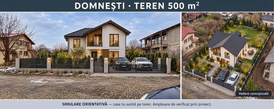 Teren de 500 mp, în Domnești