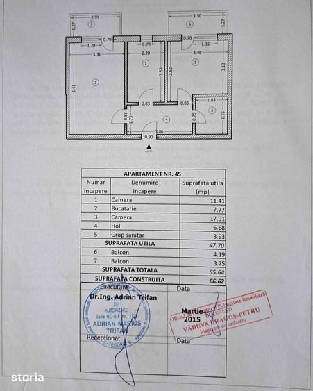 Apartament 2 camere decomandat|Confort Urban|Complet mobilat ?i utilat - 9
