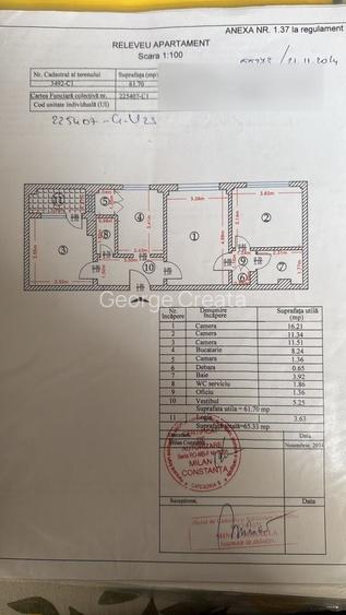 Apartament 3 Camere Obor – Vedere Superbă, Mobilat și Utilat!