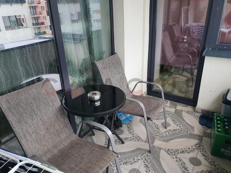 Apartament cu 2 camere semidecomandat, mobilat în Baciu