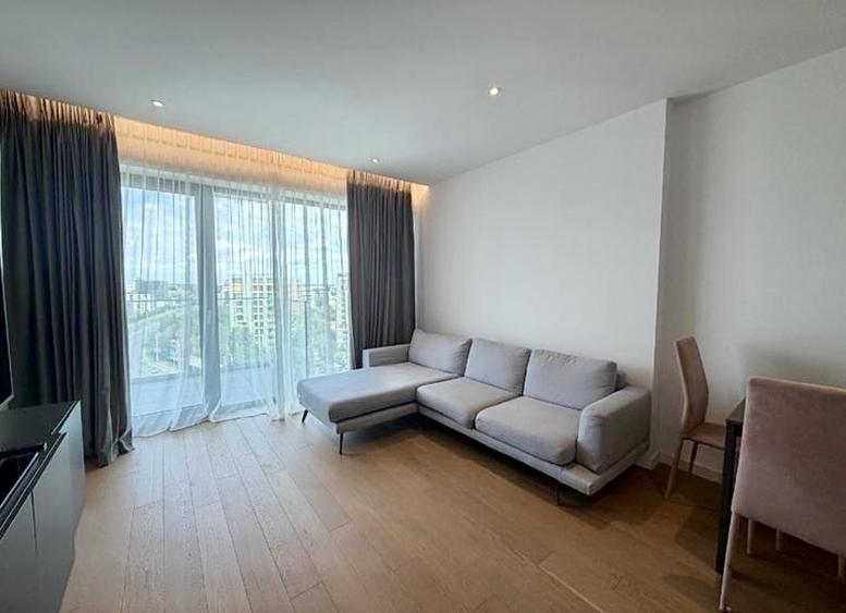 Apartament cu 3 camere semidecomandat, mobilat în Herăstrău