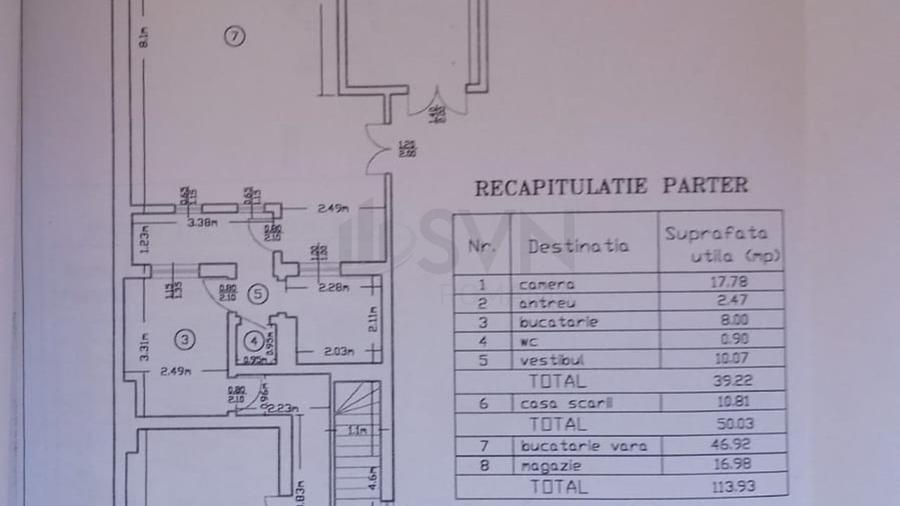 Casă individuală cu 5 camere cu Canalizare în Cotroceni