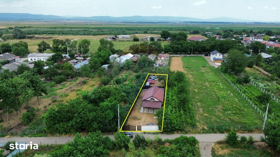 Casă cu 2 camere cu Teren 610 Mp în Slobozia Ciorăști