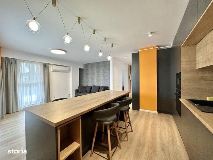 Apartament cu 3 camere, mobilat în Central