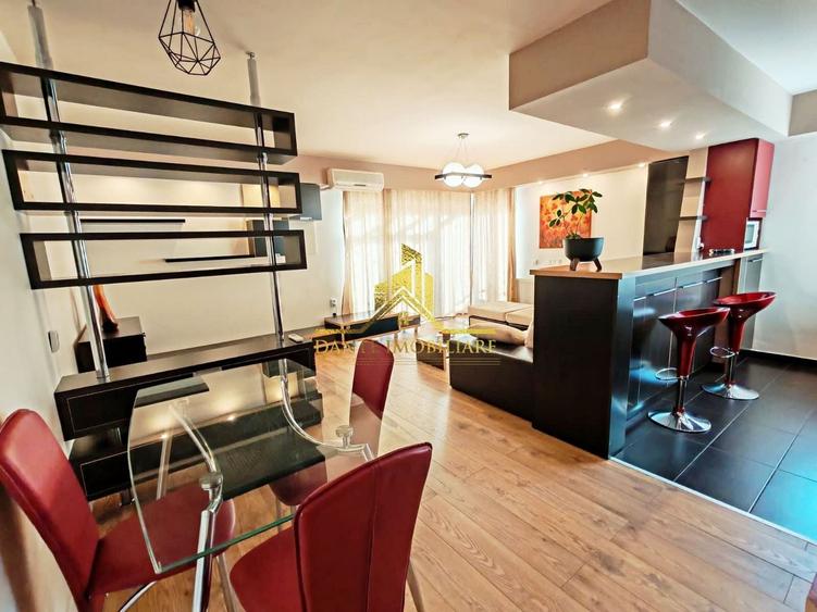 Apartament cu 2 camere semidecomandat, mobilat în Bună Ziua