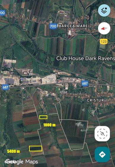 Teren de 1000 mp, în Central