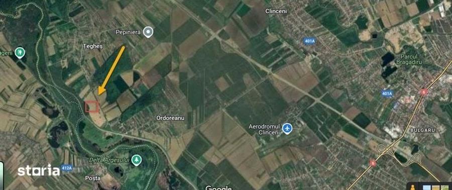 Teren de 1500 mp, în Domnești