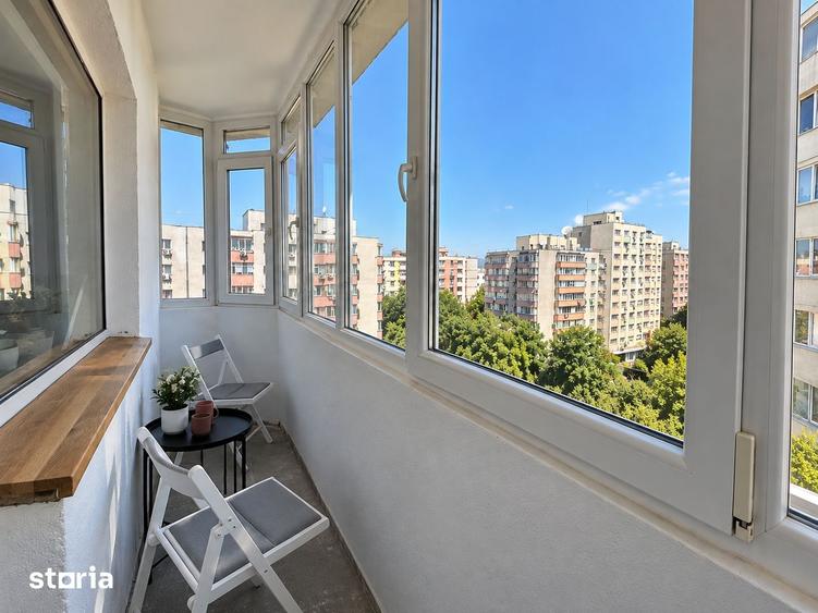 Apartament cu 2 camere semidecomandat, mobilat în Moșilor