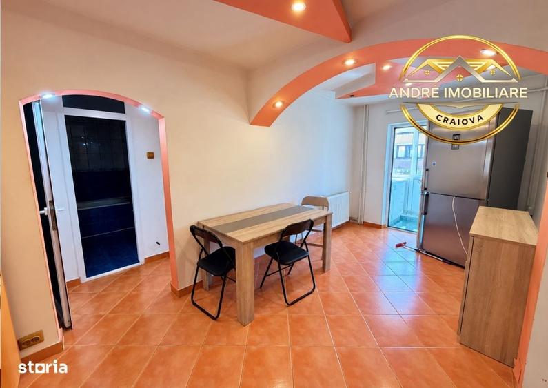 Apartament cu 2 camere decomandat, mobilat în Rovine