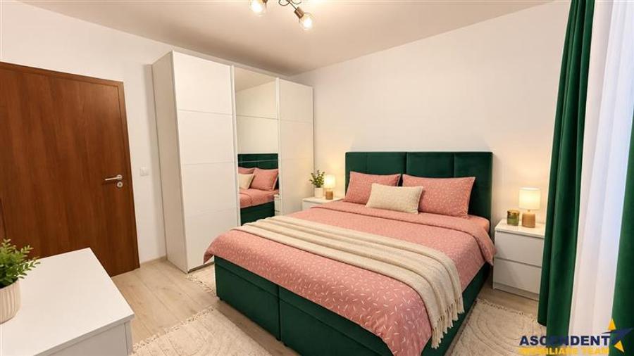 Apartament cu 2 camere decomandat, mobilat în Tractorul