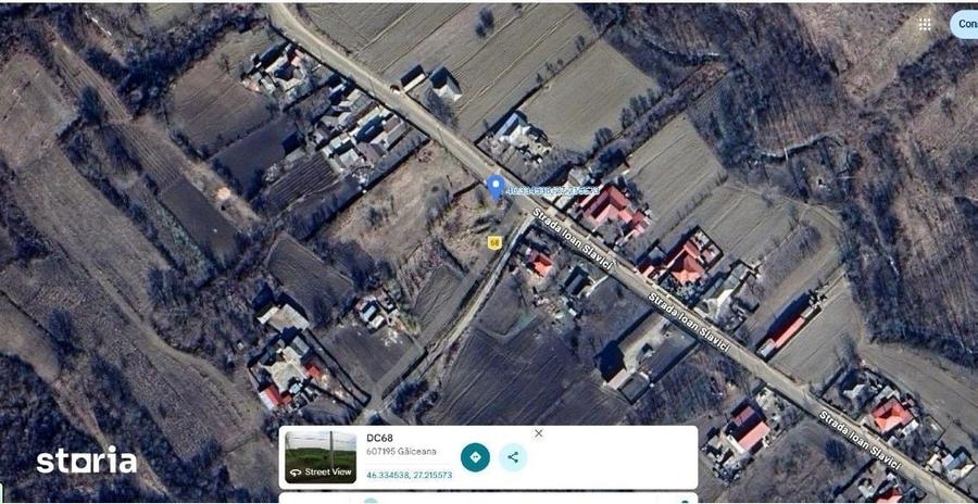 Teren de 968 mp, în Găiceana