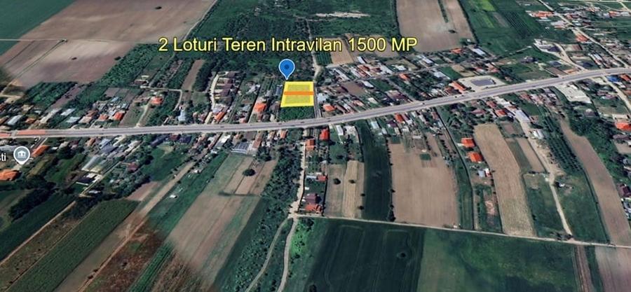 Teren Construcții intravilan de 1500 mp, în Tărtășești