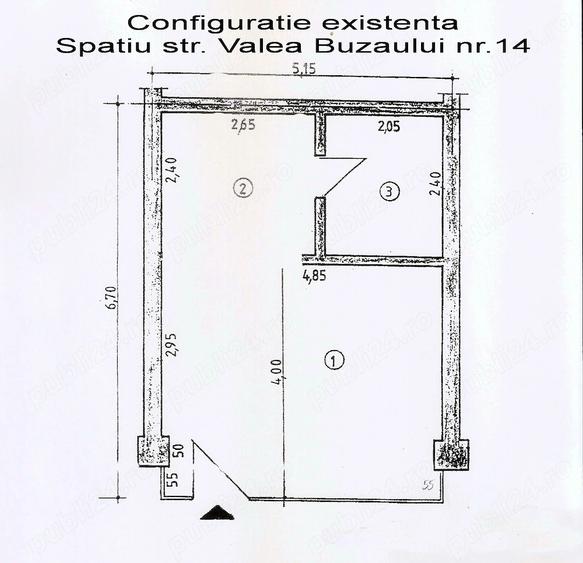 Spațiu comercial, de 35 mp, în Titan