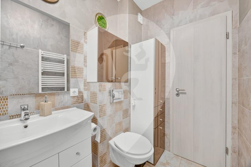 Apartament cu 2 camere decomandat, mobilat în Tractorul