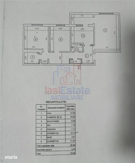 Superb - Apartament 3 camere decomandat - 10