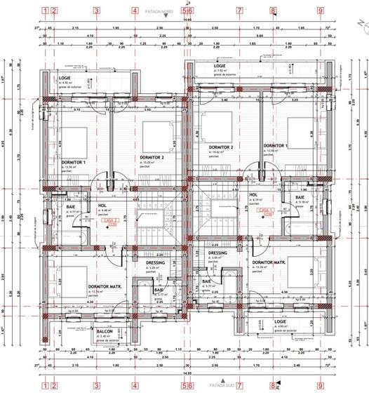 Duplex cu 5 camere cu Canalizare în Chinteni