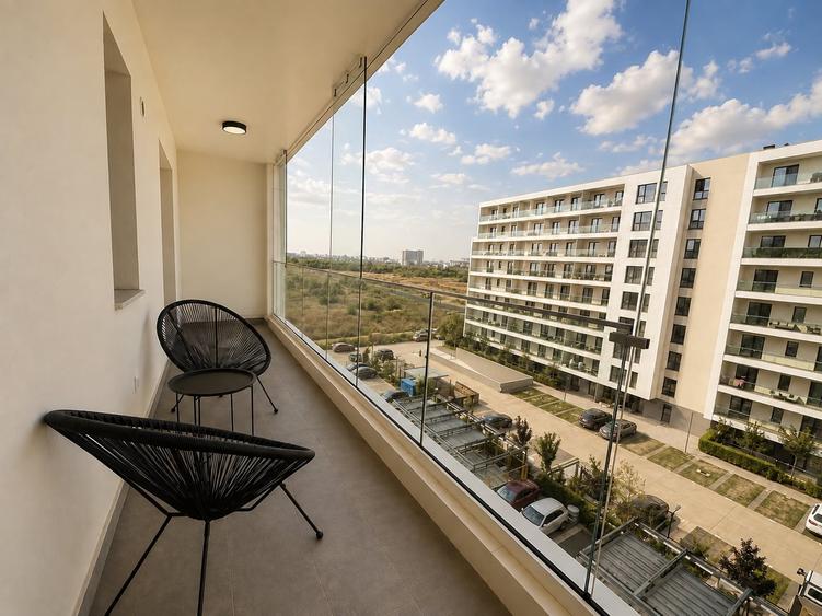Apartament cu 2 camere decomandat, mobilat în Pipera