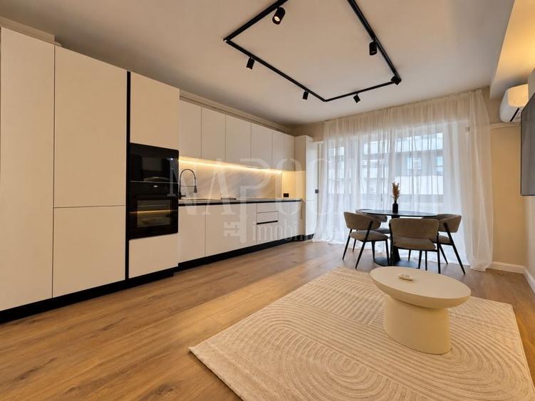 Apartament cu 2 camere semidecomandat în Central