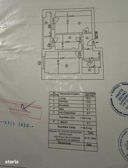 Apartament cu 2 camere, mobilat în Metalurgiei