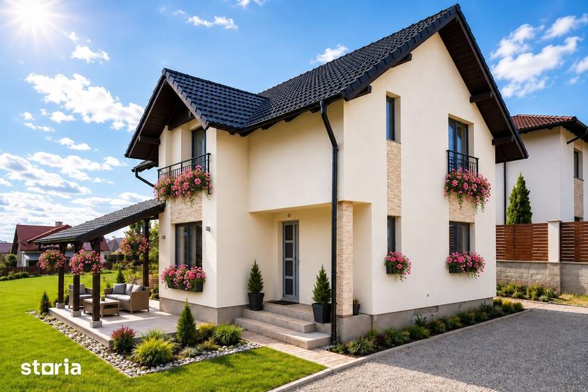 Casa cu etaj, 110 mp utili, teren 500 mp, Sancraiu de Mure? - 1